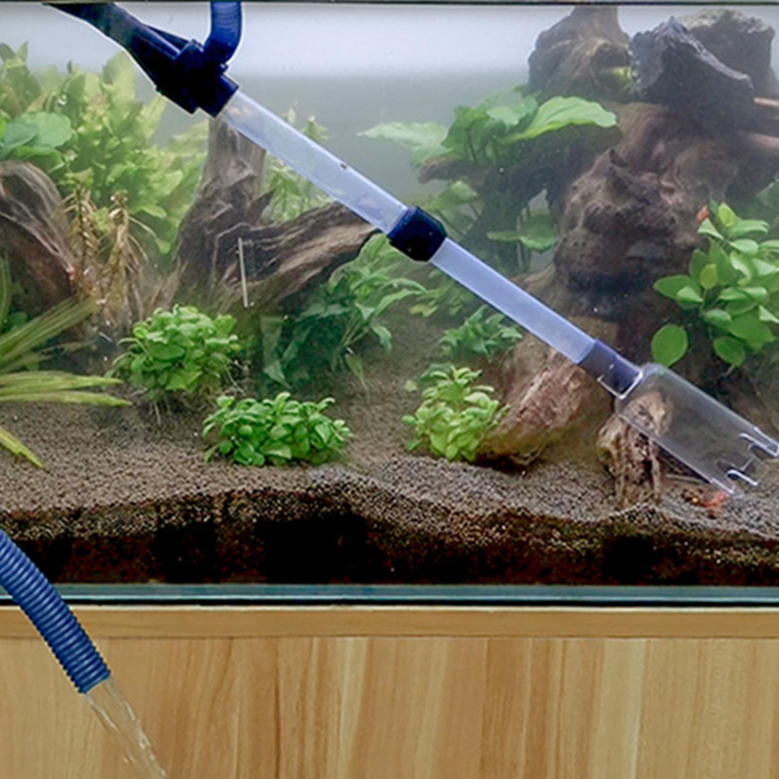 Aquarium Fish Maintenance - منظف قاع حوض السمك الكهربائي، منظف