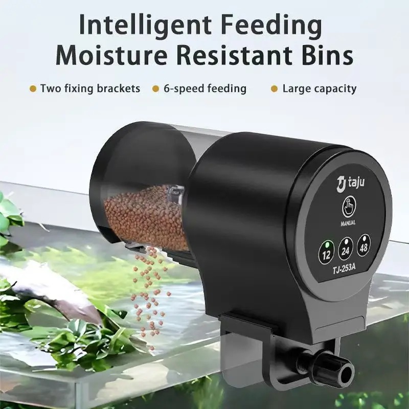 Aquarium Fish Auto Feeder - وحدة تغذية خزان الأسماك، وحدة تغذية
