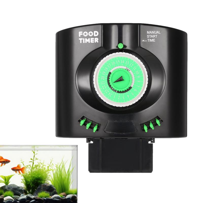 Aquarium Fish Auto Feeder - مغذي السمك الأوتوماتيكي مع مؤقت ،