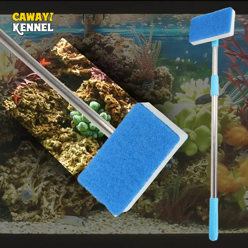 Aquarium Fish Maintenance - مقبض تلسكوبي 55-95 سم 180 °