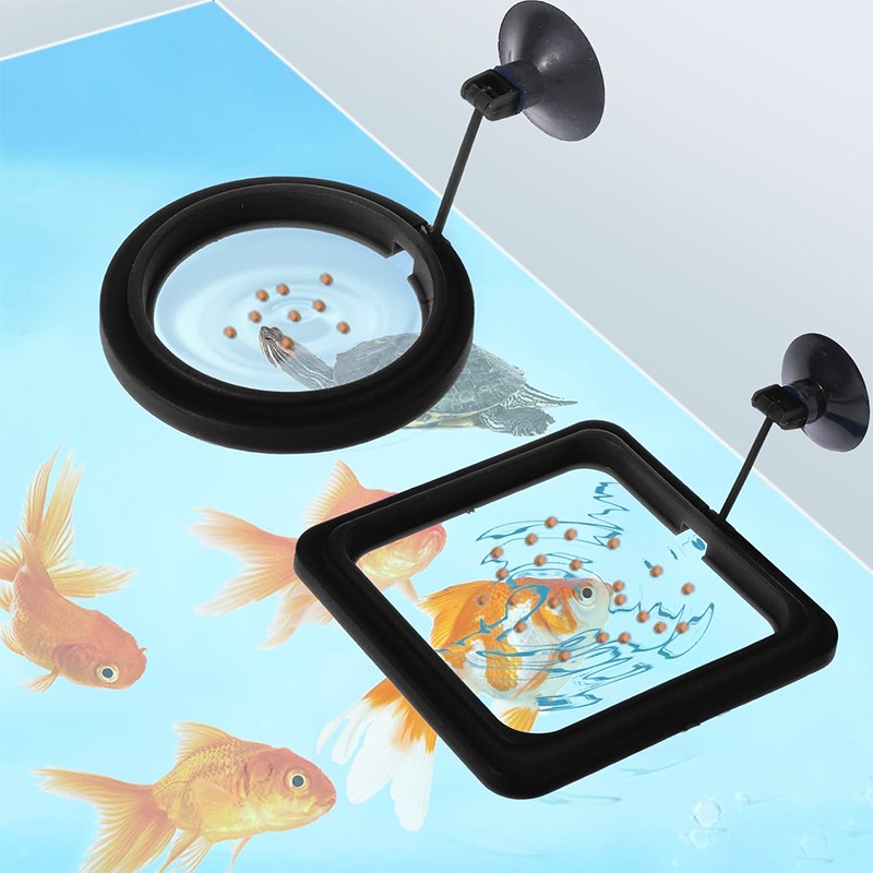 Aquarium Fish Auto Feeder - حلقة تغذية لحوض السمك، صينية طعام