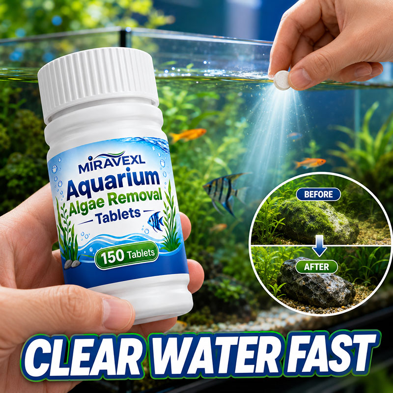 Aquarium Fish Maintenance - أقراص ميراڤيكس إل 150 لإزالة الطحالب