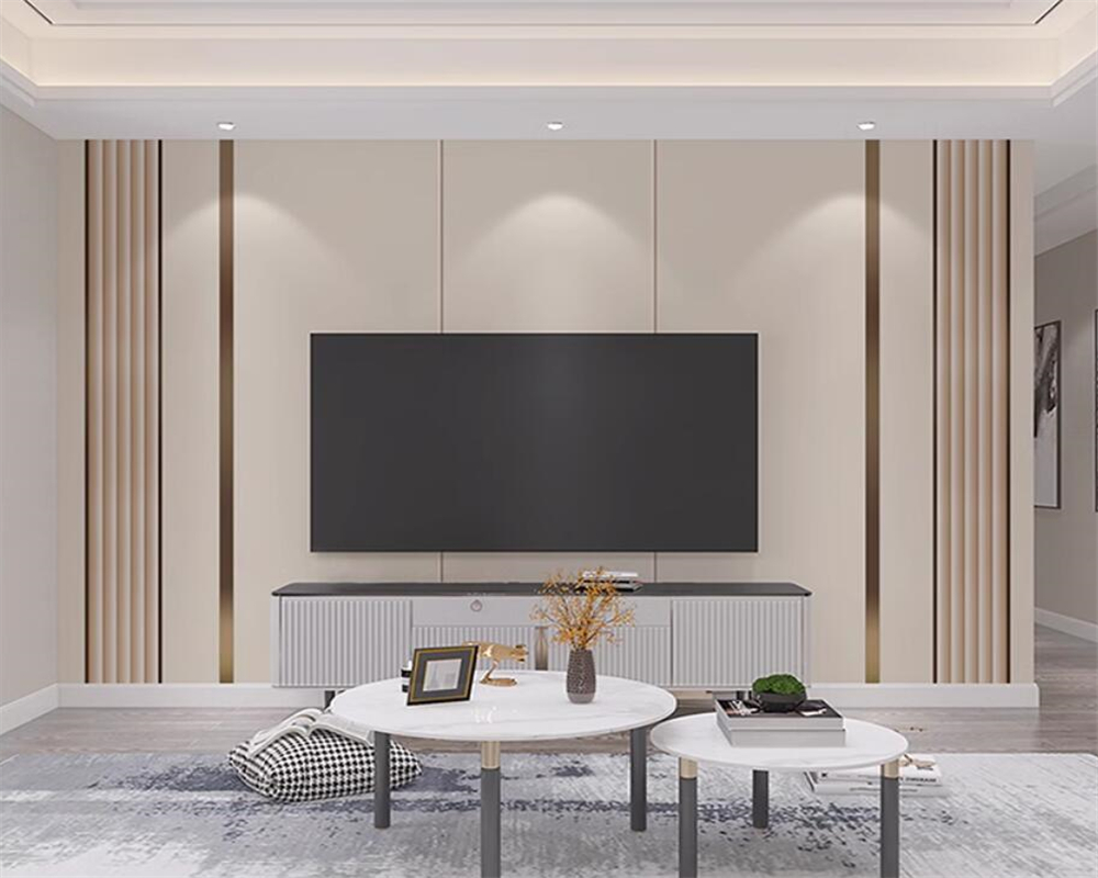 Background Film 3D - Beibehang مخصصة ورق حائط حديث ضوء