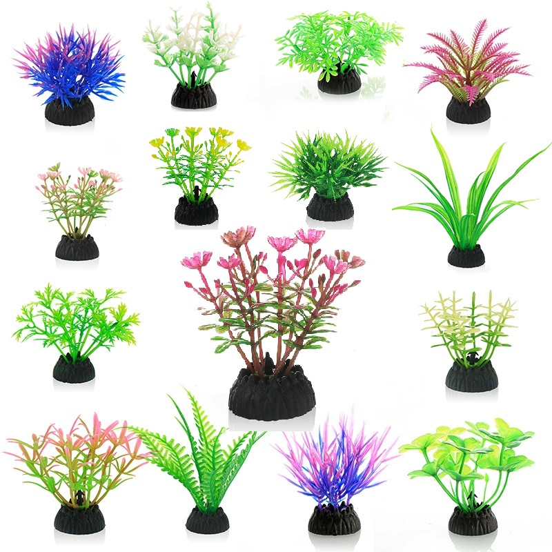 Aquarium Fish Tank Price - محاكاة النباتات الاصطناعية البلاستيكية تحت الماء