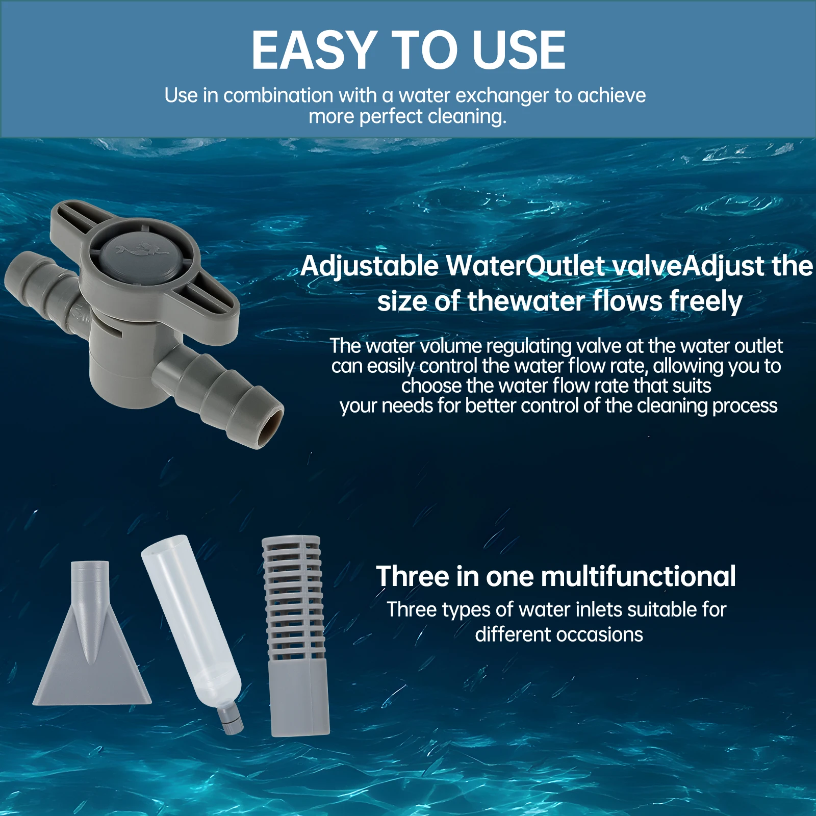مكنسة كهربائية بحوض استحمام سا - مراجعة Aquarium Fish Maintenance وسعره