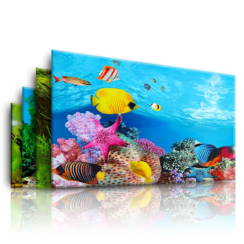 خلفية لحوض السمك ثلاثية الأبعا - مراجعة Aquarium Fish Tank Price وسعره