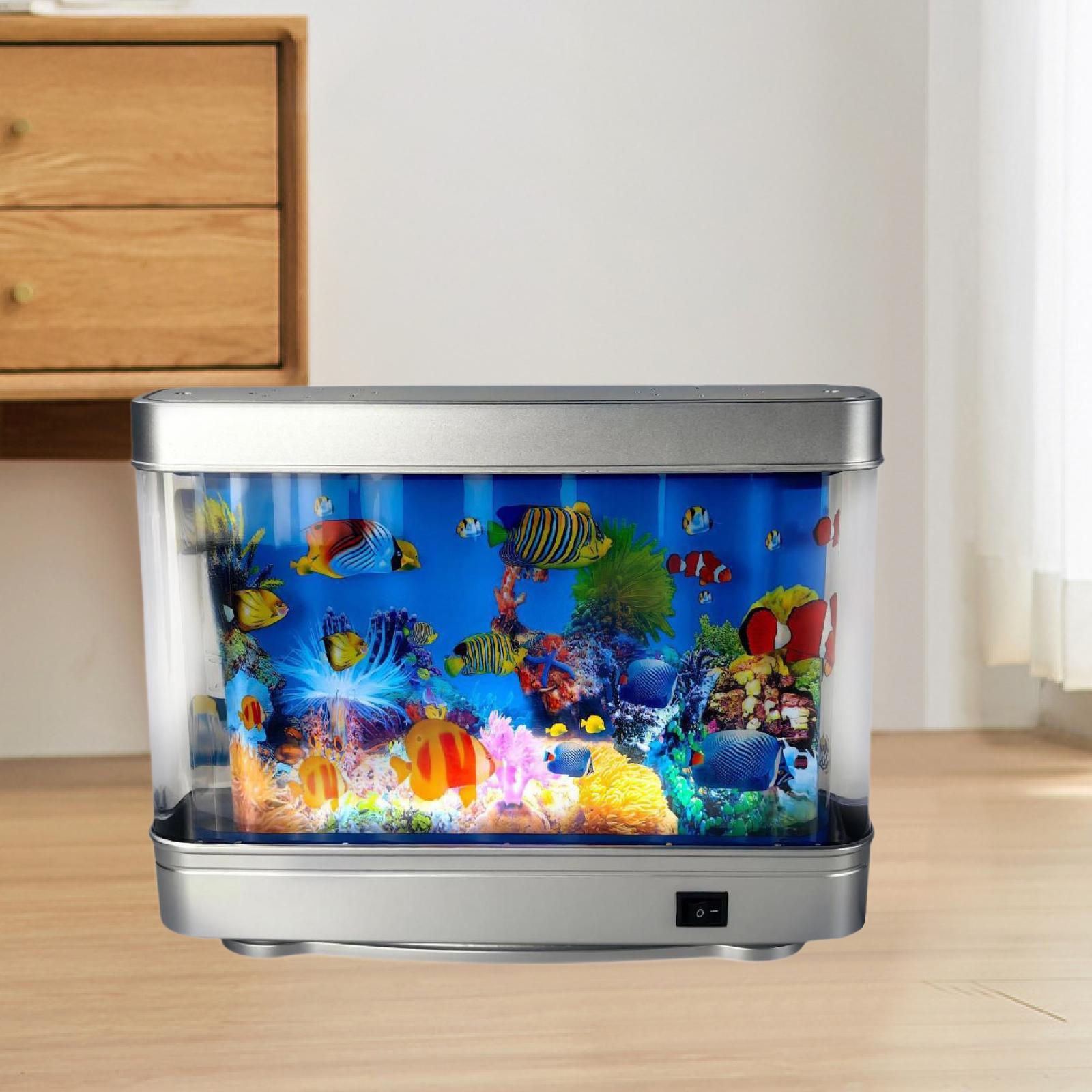 وهمية حوض السمك مصباح للزينة ا - مراجعة Aquarium Fish Game وسعره