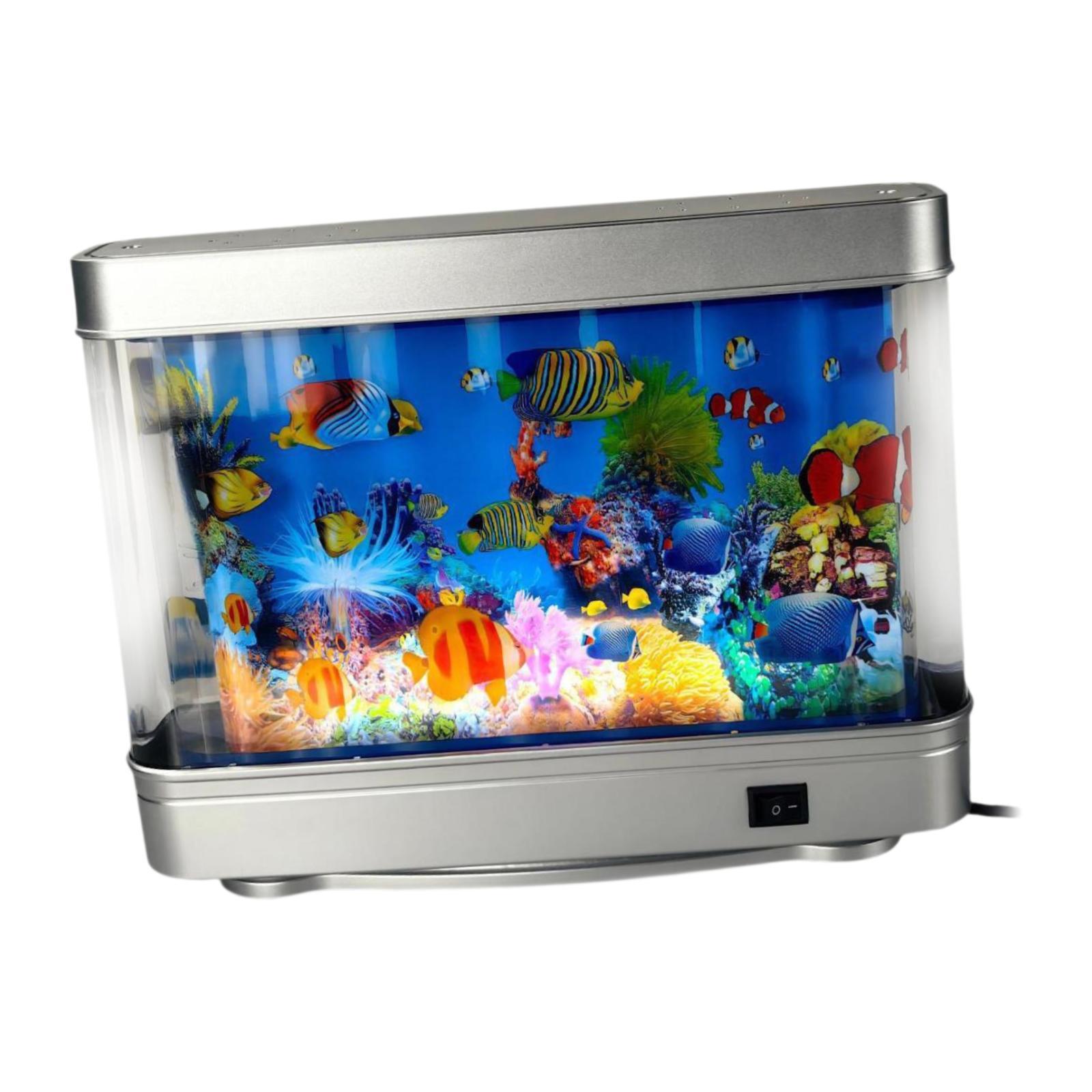 وهمية حوض السمك مصباح للزينة ا - مراجعة Aquarium Fish Game وسعره