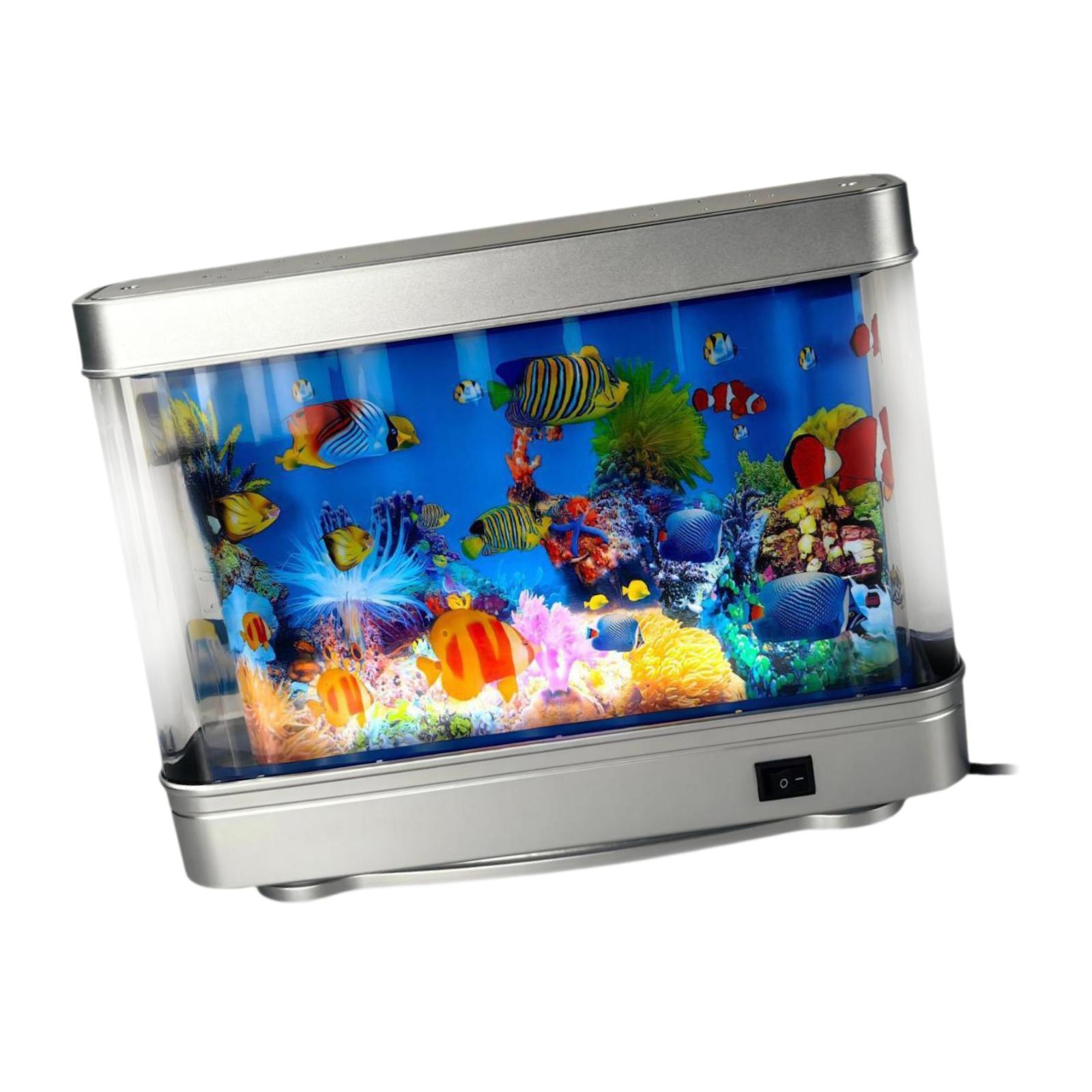 وهمية حوض السمك مصباح للزينة ا - مراجعة Aquarium Fish Game وسعره