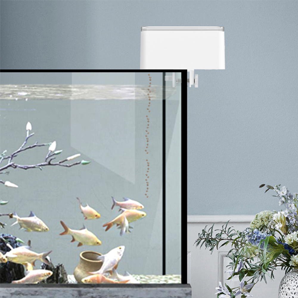 100 مللي سعة كبيرة وحدة تغذية  - مراجعة Aquarium Fish Auto Feeder وسعره