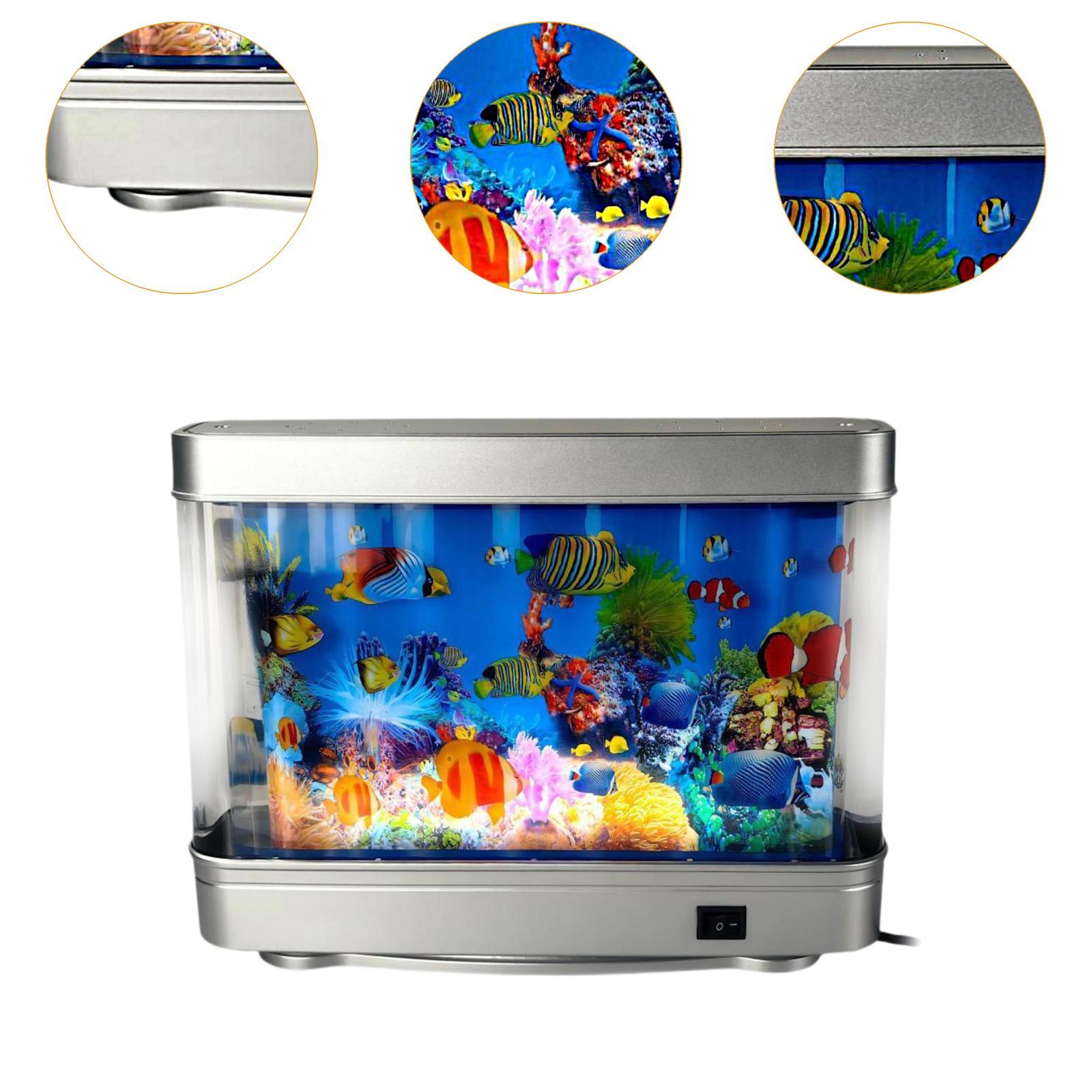 مصباح طاولة LED حسي متحرك بتصم - مراجعة Aquarium Fish Game وسعره