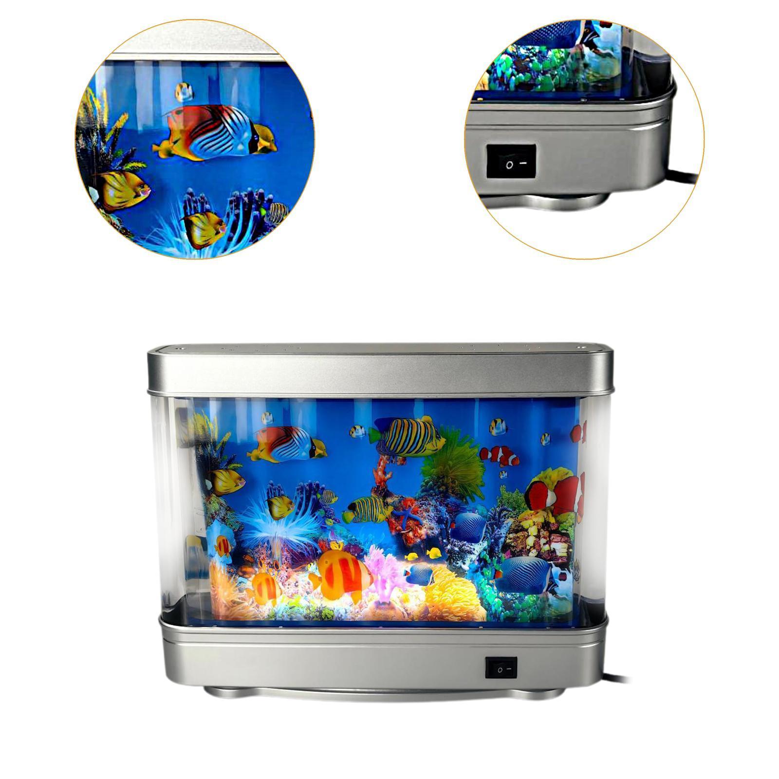 مصباح طاولة LED حسي متحرك بتصم - مراجعة Aquarium Fish Game وسعره