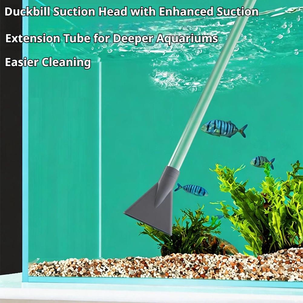 مضخة يدوية لتغيير مياه حوض الس - مراجعة Aquarium Fish Maintenance وسعره