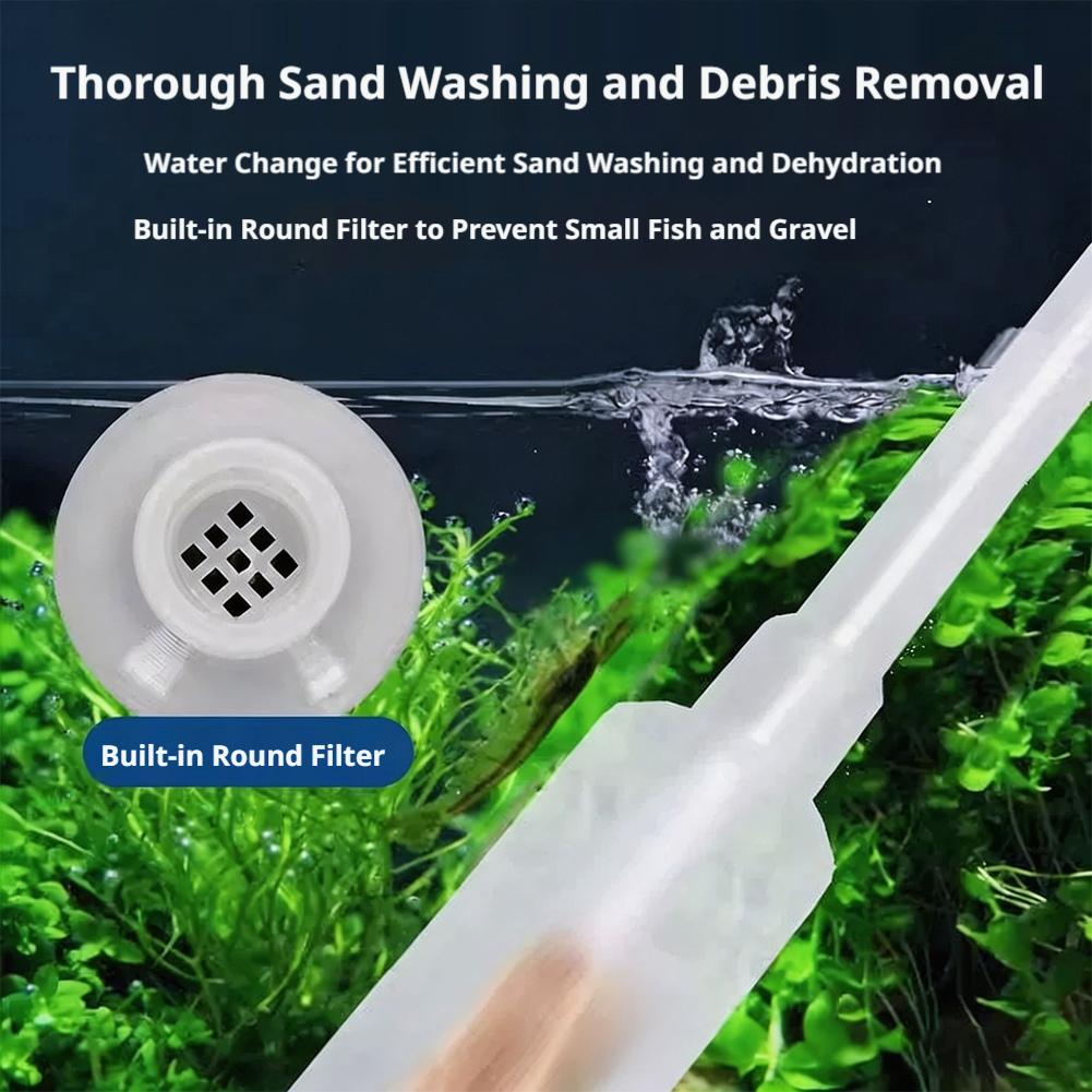 مضخة يدوية لتغيير مياه حوض الس - مراجعة Aquarium Fish Maintenance وسعره