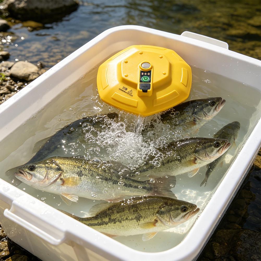 مضخة أكسجين لاسلكية قابلة لإعا - مراجعة Aquarium Fish Maintenance وسعره