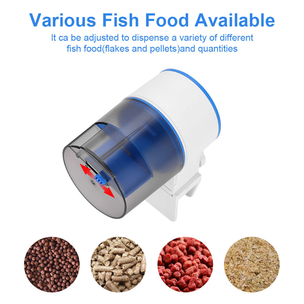 موزع طعام أوتوماتيكي ذكي لحوض  - مراجعة Aquarium Fish Auto Feeder وسعره
