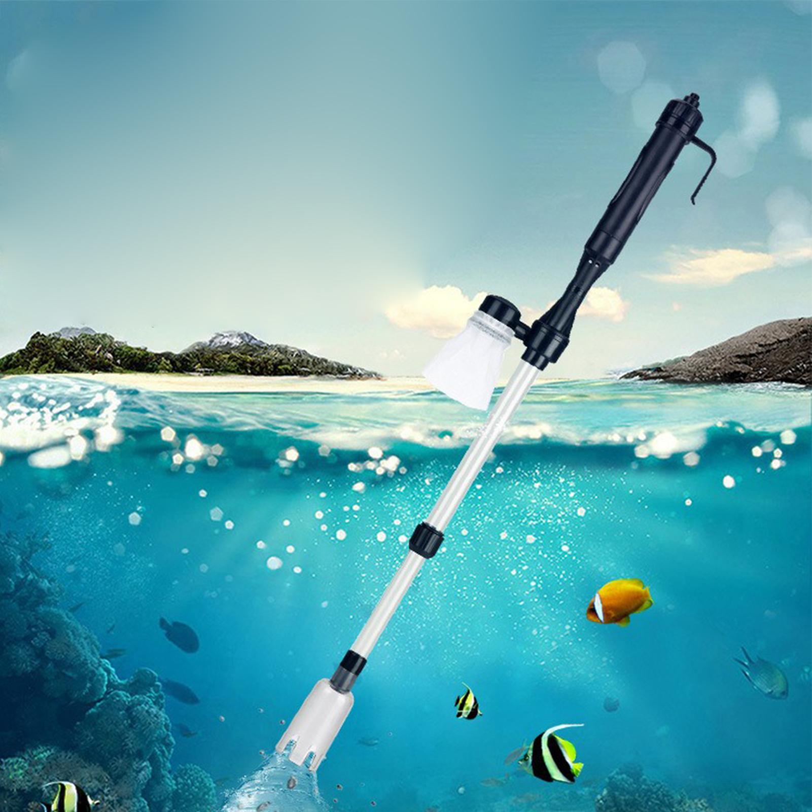 منظف حصى حوض السمك بالشفط، أدا - مراجعة Aquarium Fish Maintenance وسعره