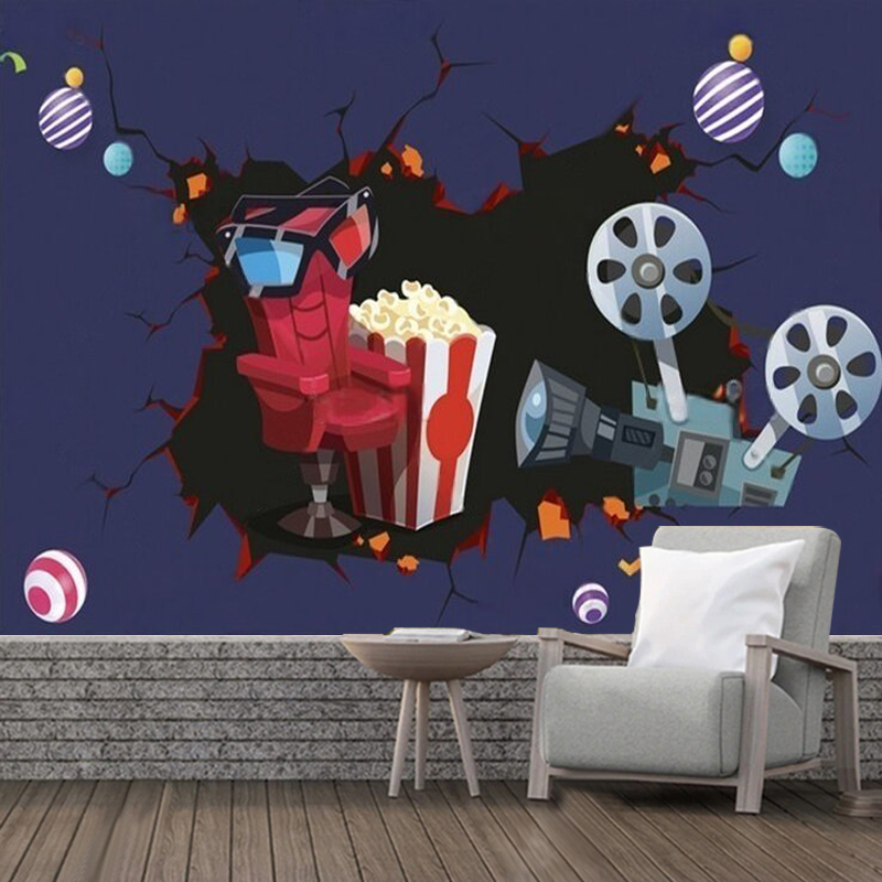 لوحة جدارية فريدة وحديثة بتصمي - مراجعة Background Film 3D وسعره