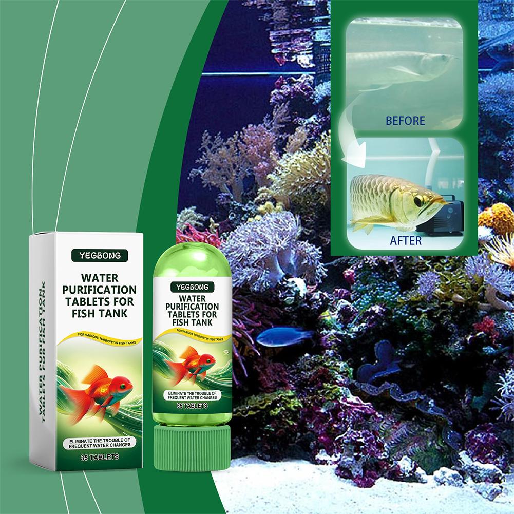 أقراص تنقية المياه لحوض السمك، - مراجعة Aquarium Fish Maintenance وسعره