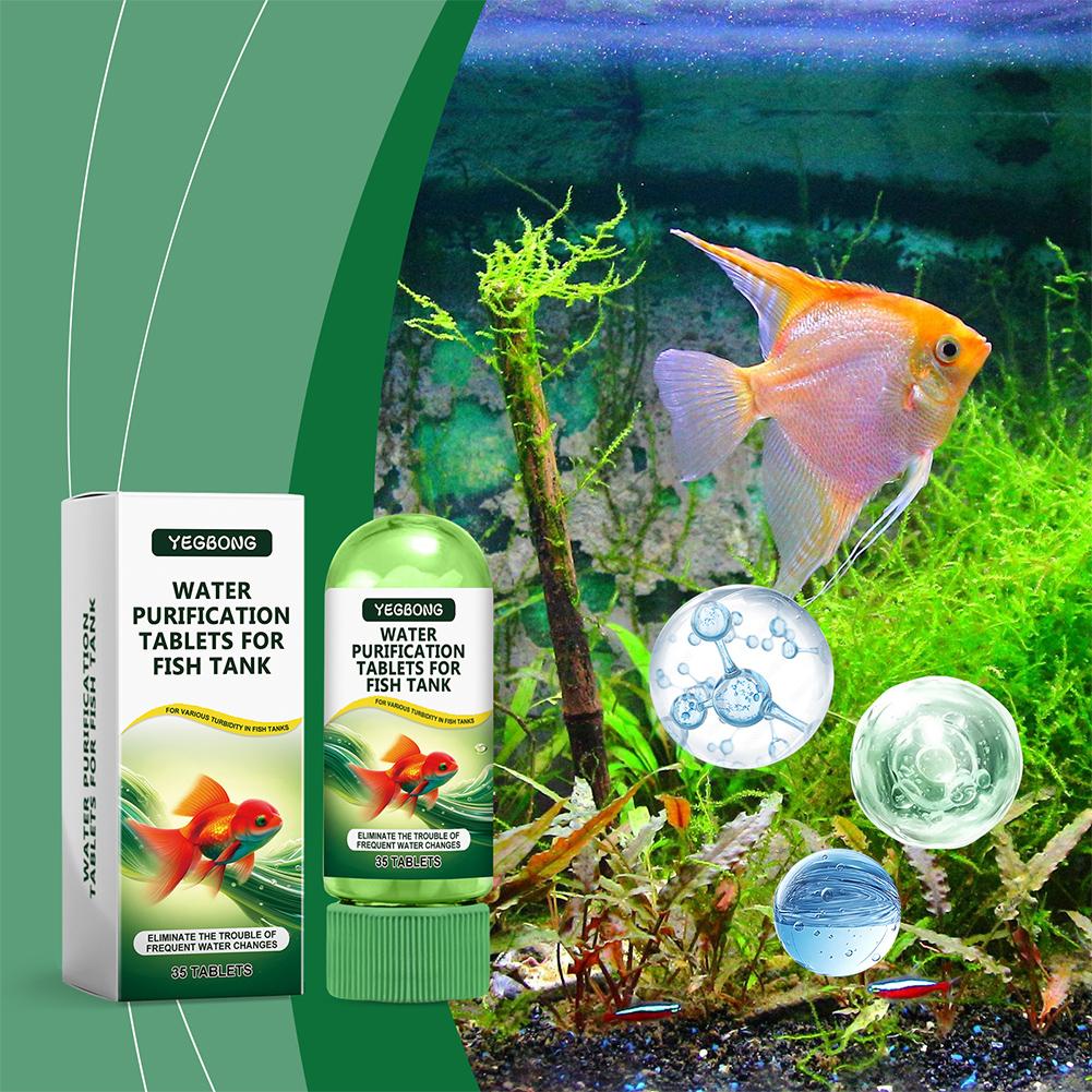 أقراص تنقية المياه لحوض السمك، - مراجعة Aquarium Fish Maintenance وسعره