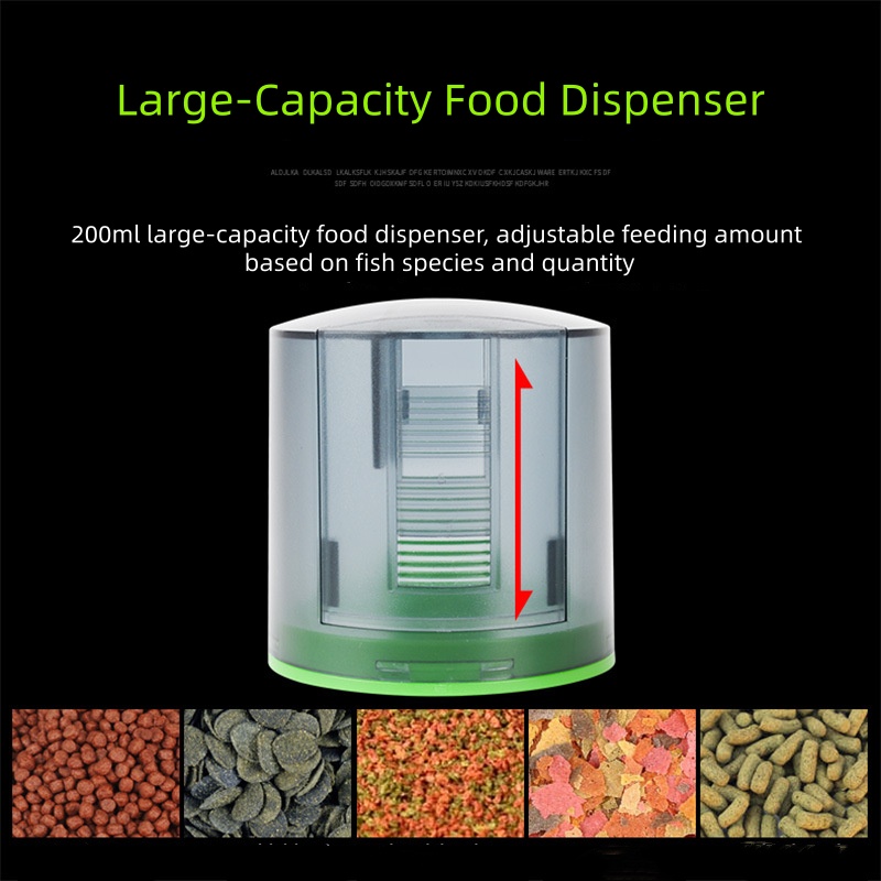 جهاز تغذية أسماك أوتوماتيكي بم - مراجعة Aquarium Fish Auto Feeder وسعره
