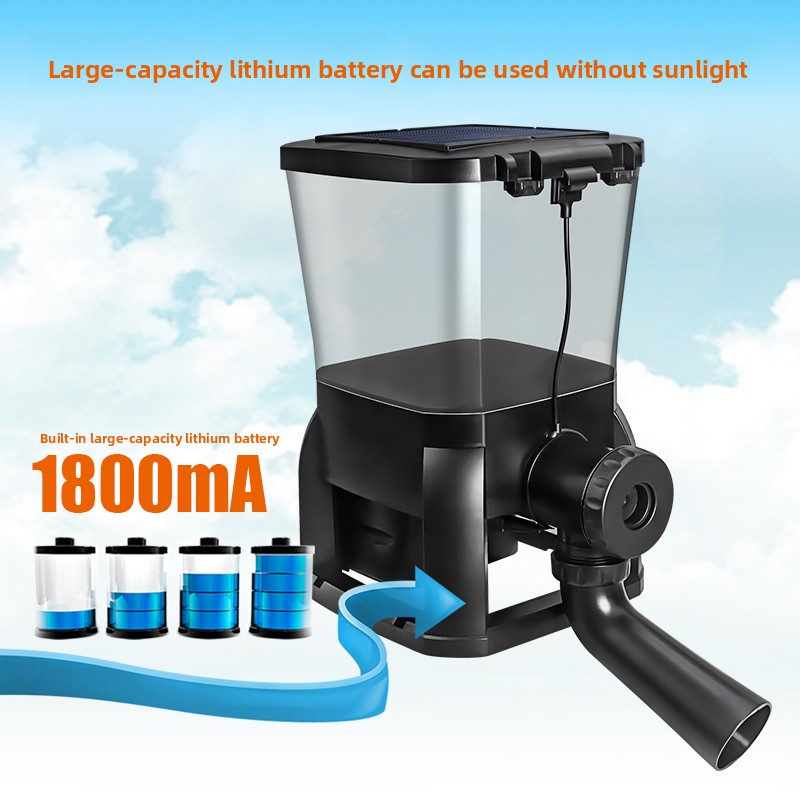 جهاز تغذية أسماك أوتوماتيكي من - مراجعة Aquarium Fish Auto Feeder وسعره
