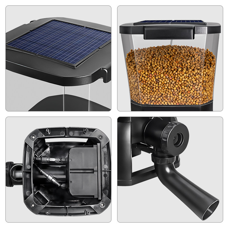 جهاز تغذية أسماك أوتوماتيكي من - مراجعة Aquarium Fish Auto Feeder وسعره