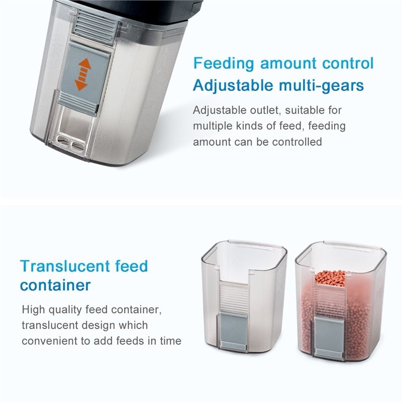 جهاز تغذية أسماك ذكي من ABGH-W - مراجعة Aquarium Fish Auto Feeder وسعره