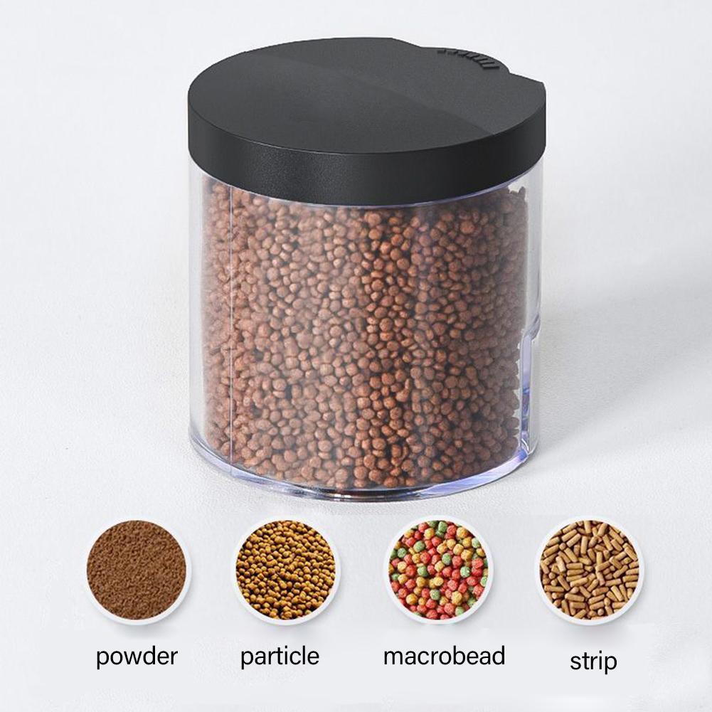 خزان الأسماك المغذية الذكية تو - مراجعة Aquarium Fish Auto Feeder وسعره