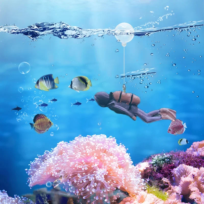 1/2 قطعة من إكسسوارات ديكور أح - مراجعة Aquarium Fish Tank Price وسعره
